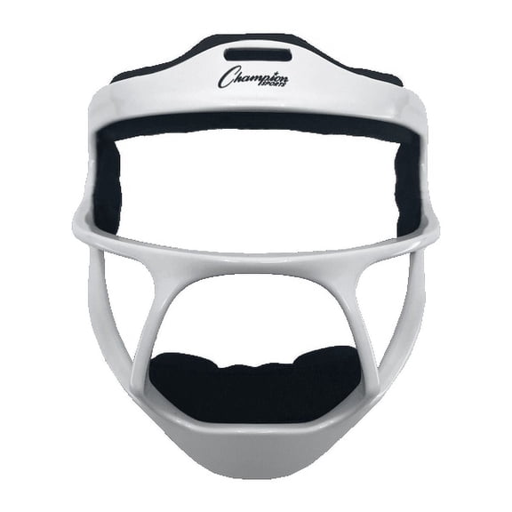 Champion Sports Magnesium Softball Facemask Teen Softball Fielders Masks White