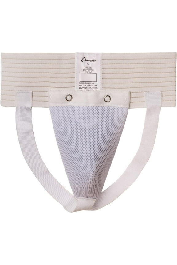 Men's Athletic Supporter, White, X-Large