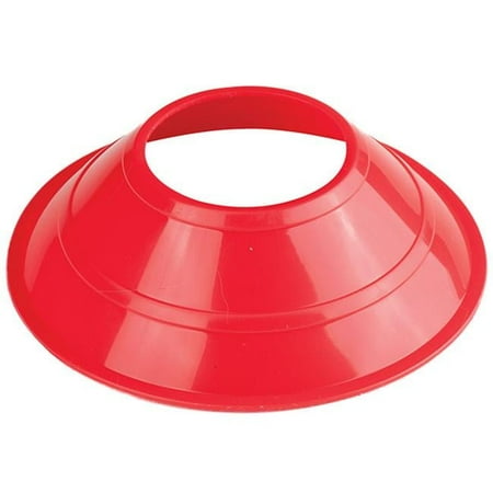 Champion Sports Mini Neon Field Cones - Neon Red - 5 in.