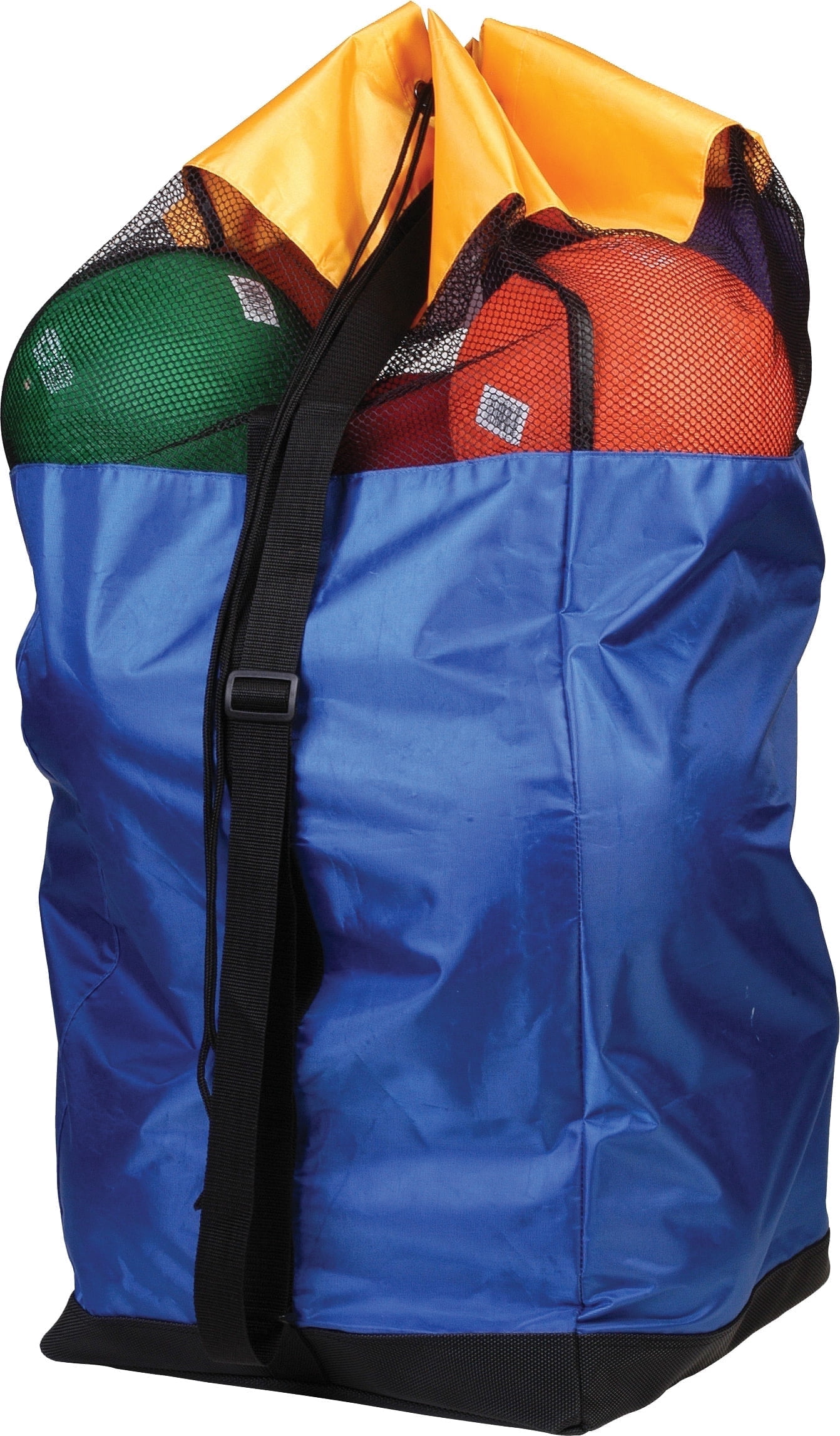 Champion Sports Multi-Sport Duffle Bag, Blue and Gold