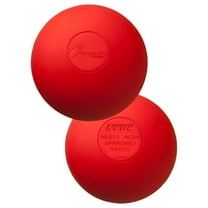 Champion Sports NFHS & NCAA Approved Lacrosse Balls, Rubber Red, 2 Pack