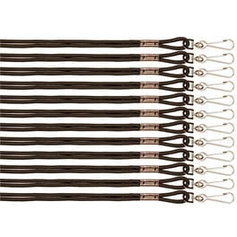 Champion Sports Heavy Nylon Lanyards with Metal J-Hook