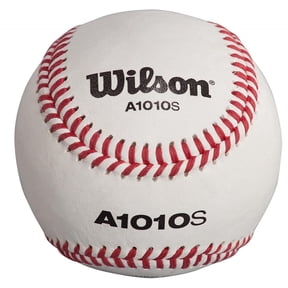 Wilson A1010S Blem Baseballs Premium Grade Practice Balls with Minor Cosmetic Imperfections | Full-Grain Leather Cover, Red Cushioned Cork Center, NFHS Approved Quality