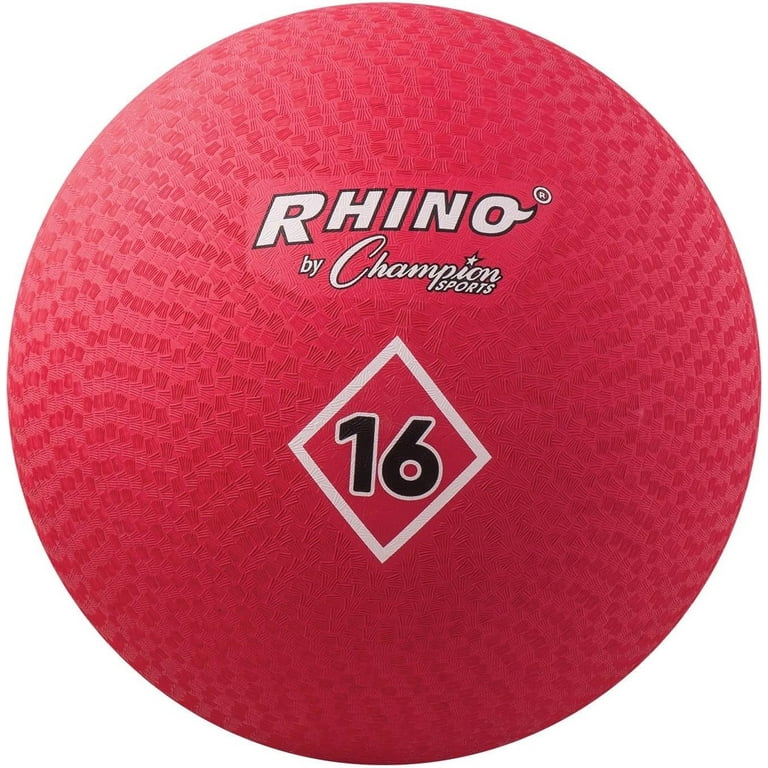 Champion Sports 16 Inch Red Playground Ball for Kids
