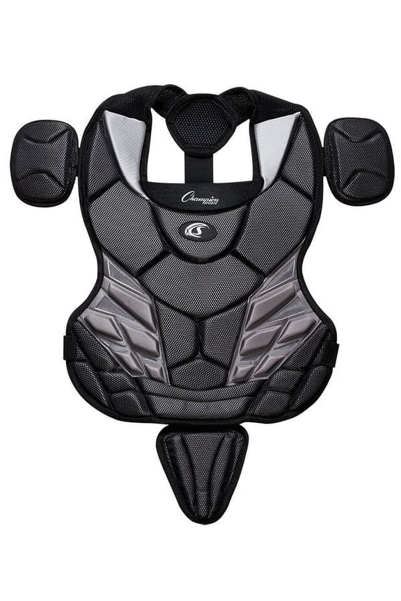 15" Lightweight Multi-layered Pony League Chest Protector - Removable Shoulder Cap and Tail - Chest Protector - Ages: 12-16