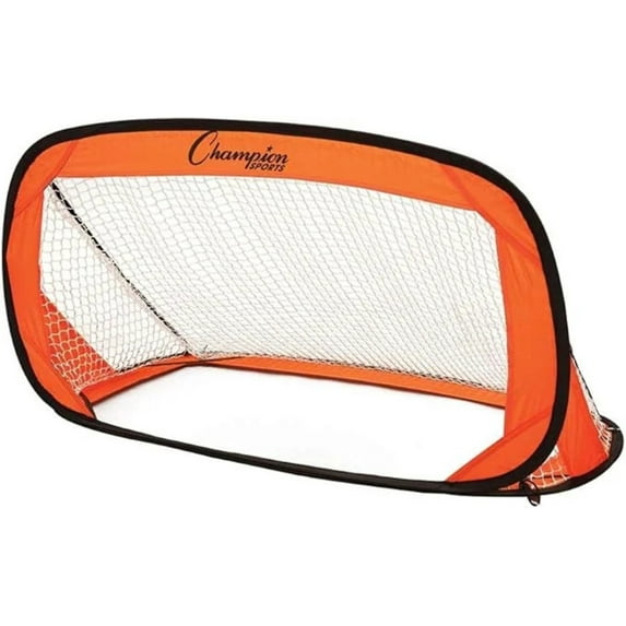 Champion Sports Soccer Pop-Up Goal - 4' x 2' - Orange