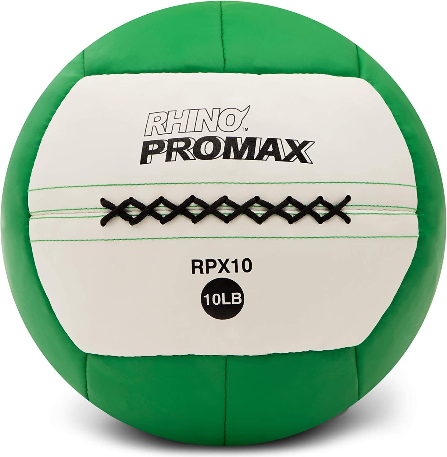 Champion Sports RPX10 Rhino Promax Slam Balls, 10 lb, Soft Shell with Non-Slip Grip, Medicine Wall Exercise Ball for Weightlifting, Plyometrics, Cross Training, & Home Gym Fitness