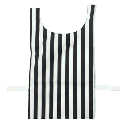 Champion Sports Referee Pinnie, Black/White, Adult