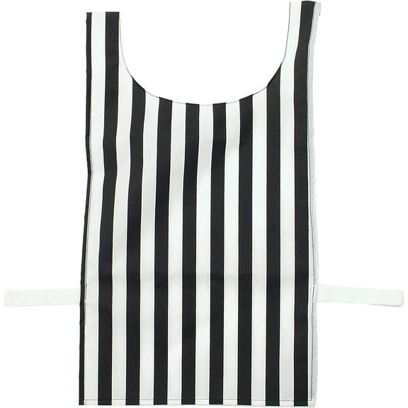 Champion Sports Referee Pinnie, Black/White, Adult