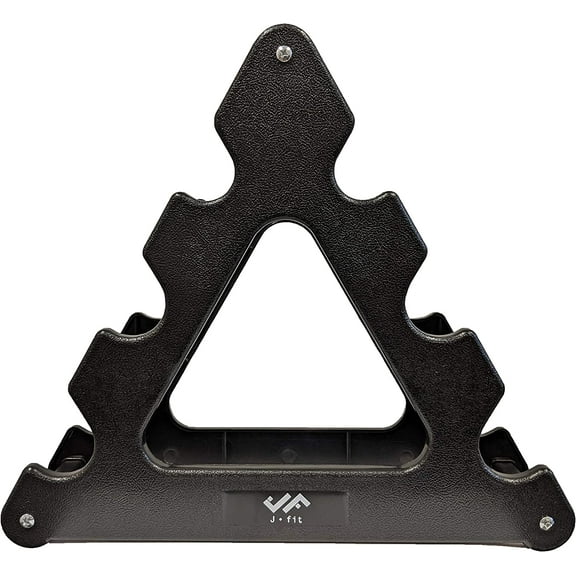 JFIT Dumbbell Tree Rack, Black - Holds up to 40 lbs of Dumbbells (NO WEIGHTS INCLUDED)