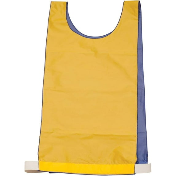 Champion Sports Reversible Pinnie Blue/Yellow, Adult