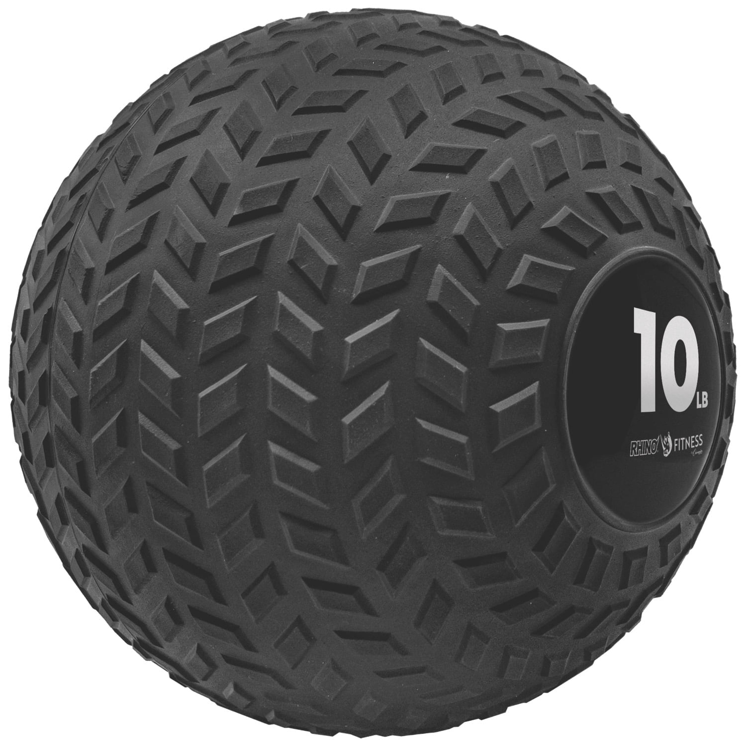 Champion Sports Rhino Fitness Slam Ball, 10 Pounds, Black