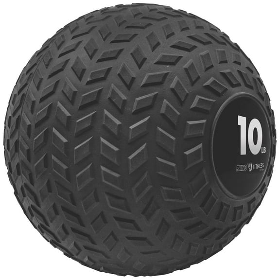 Champion Sports Rhino Fitness Slam Ball, 10 Pounds, Black