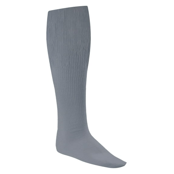 Champion Sports Rhino® All Sport Socks - Machine Washable Sport Sock - for Baseball, Football, Soccer - Cushioned Tube Sock - Stay-in-Place Fit - Size M/8.5-10 - Gray
