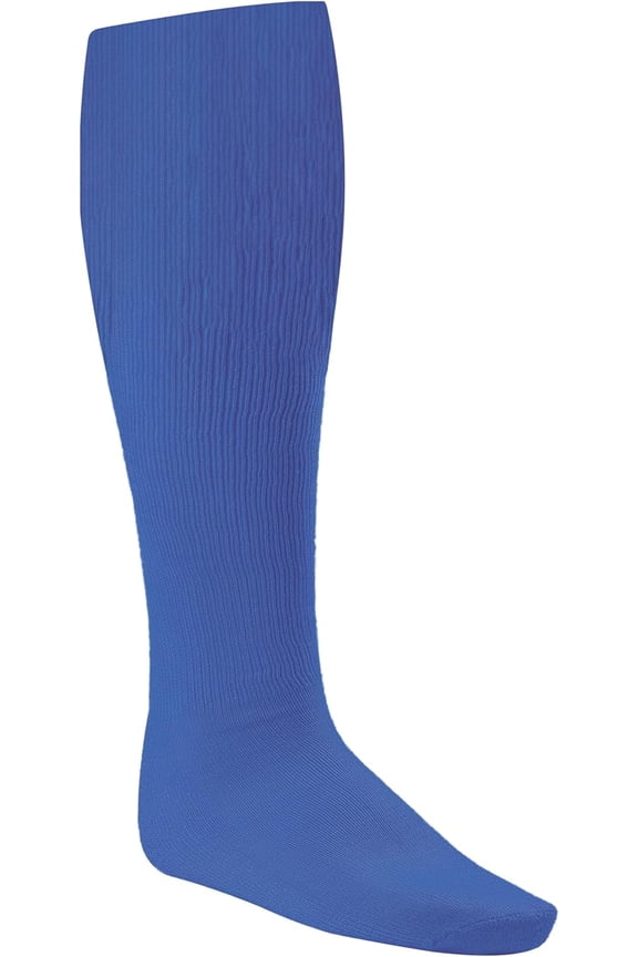Rhino® All Sport Socks - Machine Washable Sport Sock - for Baseball, Football, Soccer - Cushioned Tube Sock - Stay-in-Place Fit - Size: Medium (8.5-10) - Royal Blue