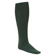 Champion Sports Rhino® All Sport Socks - Machine Washable Sport Sock - for Baseball, Football, Soccer - Cushioned Tube Sock - Stay-in-Place Fit - Size S/6.5-8.5 - Dark Green