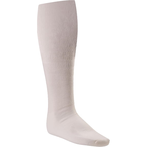 Champion Sports Rhino® All Sport Socks - Machine Washable Sport Sock - for Baseball, Football, Soccer - Cushioned Tube Sock - Stay-in-Place Fit - Size: X-Large (13-15) - White