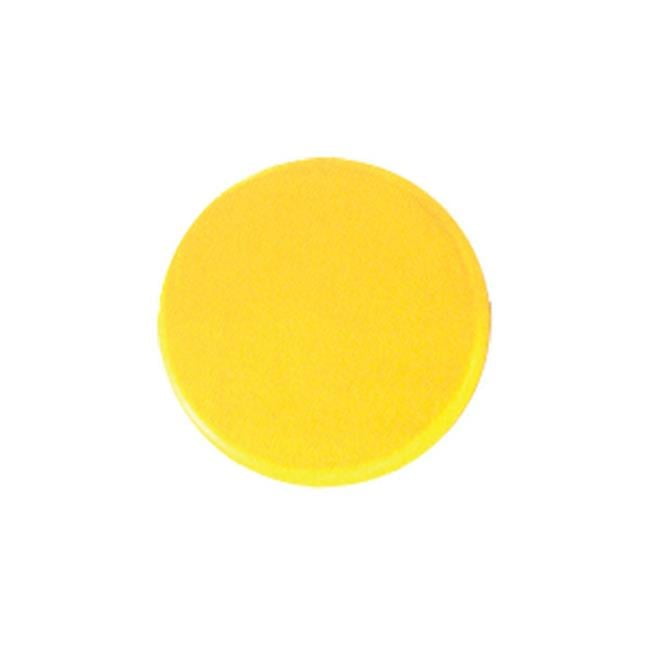 Champion Sports  Rounded Edge Foam Disc, Yellow