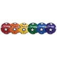 thumbnail image 1 of Champion Sports Rubber Cover Size 4 Asst. Color Soccer Ball Set, 1 of 7