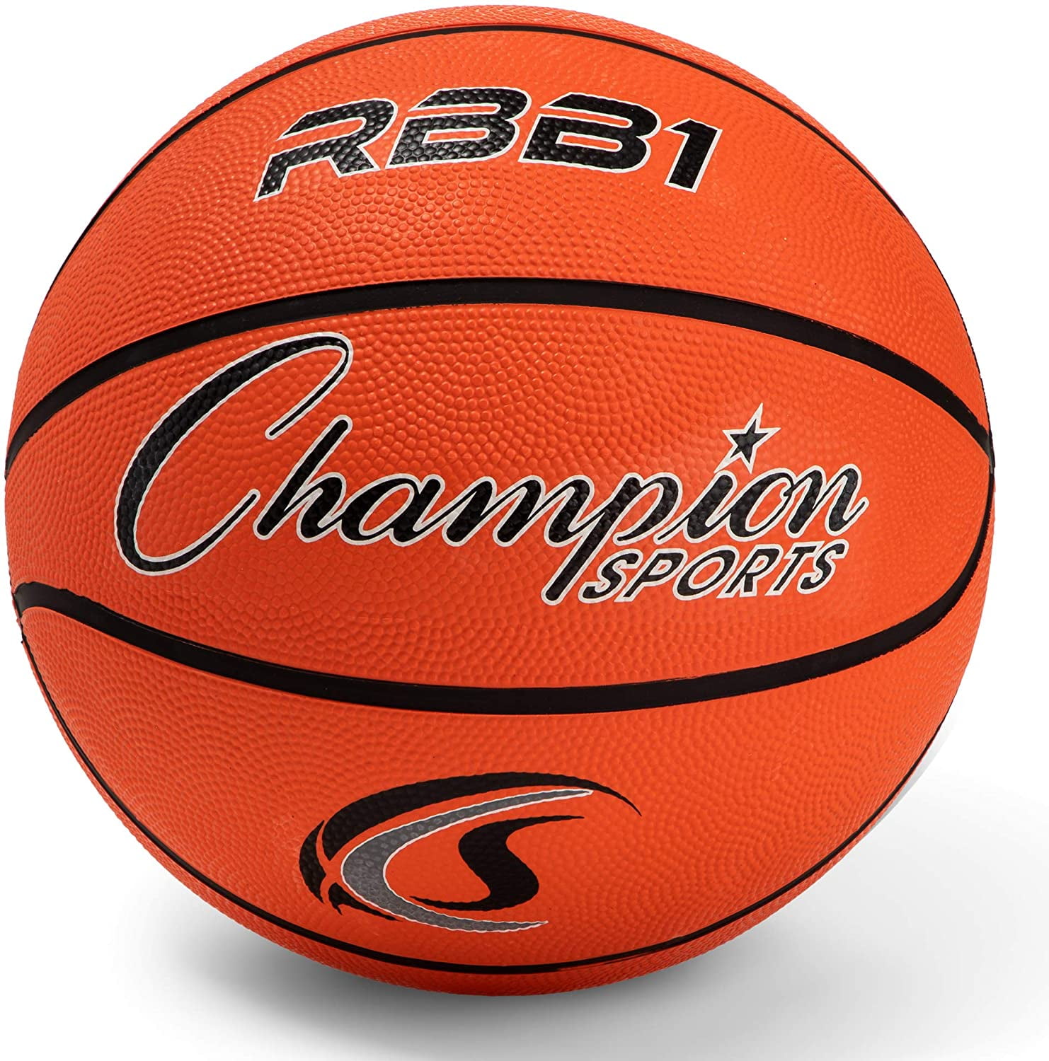 Champion Sports Rubber Official Basketball, Heavy Duty - Pro