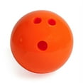 thumbnail image 1 of Champion Sports Rubberized Plastic Bowling Ball - 3 LB Orange, 1 of 7