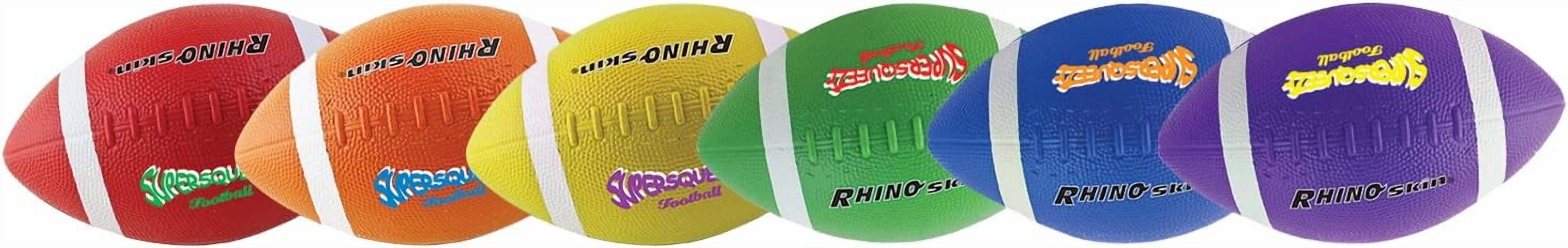 Champion Sports SQFSET Rhino Skin® Super Squeeze Football Set