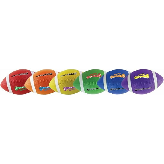 Champion Sports SQFSET Rhino Skin Super Squeeze Football Set