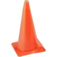 thumbnail image 1 of Champion Sports High Visibility Plastic Cone for Athletics and Social Distancing, Fluorescent Orange, 15 Inch, 1 of 5