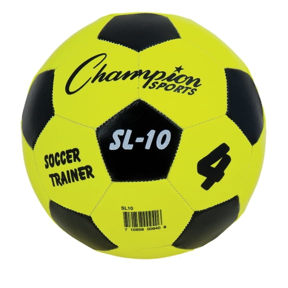 Champion Sports Lightweight Size 4 Trainer Soccer Ball