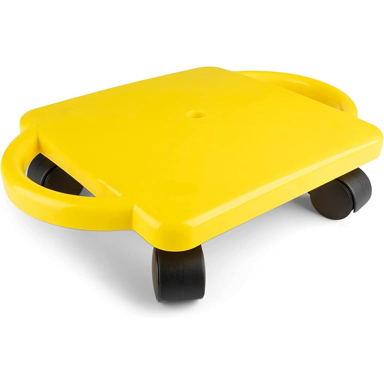 Champion Sports Standard Scooter Board with Handles, Assorted