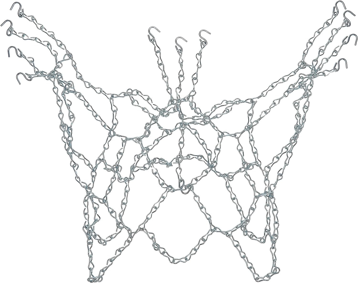 Champion Sports Heavy Duty Galvanized Steel Chain Basketball Net, 21 Inch