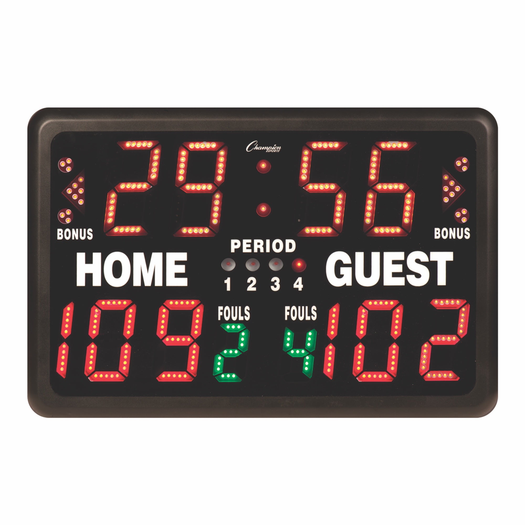 Champion Sports Multi-Sport Tabletop Indoor Electronic Scoreboard with LED Display