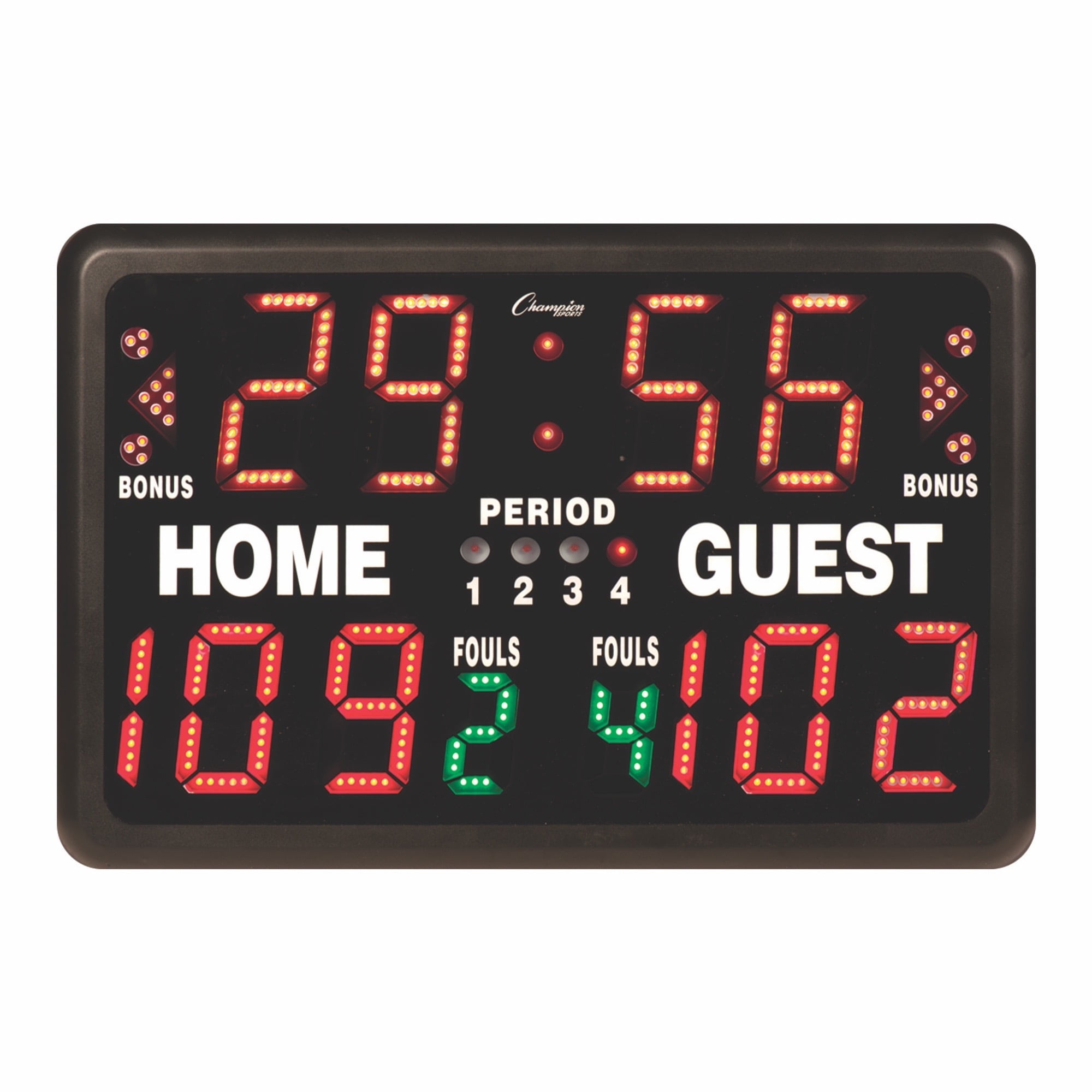 Champion Sports Multi-Sport Tabletop Indoor Electronic Scoreboard with LED Display