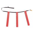 thumbnail image 1 of Champion Sports Quick Release Triple Flag Football Set - Adult Black Belt - 32"L-39"W - Red Flag, 1 of 5