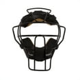 thumbnail image 1 of Champion Sports Lightweight Umpire Face Mask - Durable, Premium Construction Umpire Face Mask - Extended Guards/Adjustable Harness - Adult Size - Black, 1 of 6