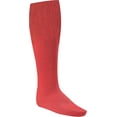 thumbnail image 1 of Champion Sports Rhino® All Sport Socks - Machine Washable Sport Sock - for Baseball, Football, Soccer - Cushioned Tube Sock - Stay-in-Place Fit - Size: Large (10-13) - Red, 1 of 5