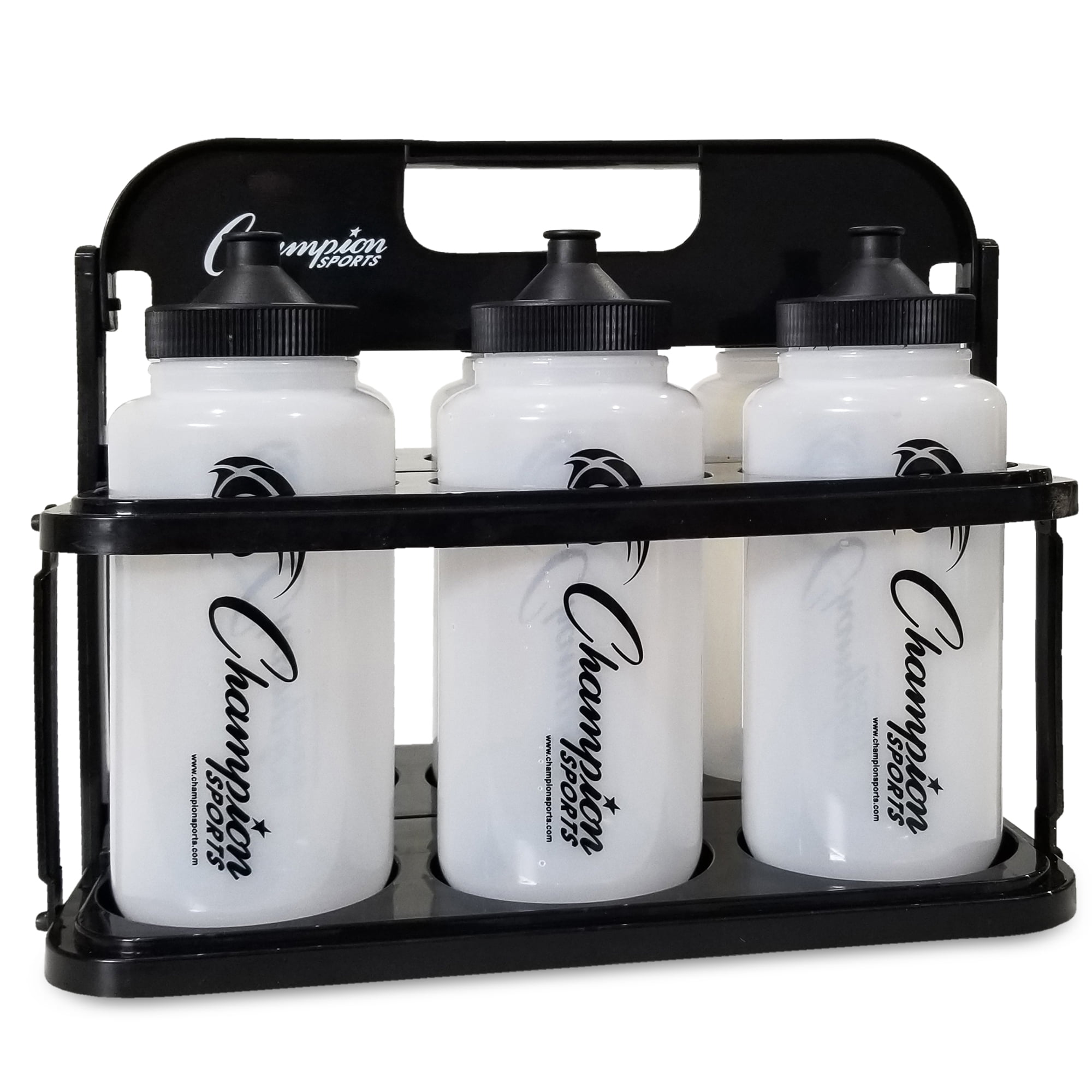 Champion Sports Water Bottle and Carrier Set