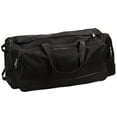thumbnail image 1 of Champion Sports Wheeled Equipment Bag: Large Nylon Athletic Travel Bag with Wheels for Baseball, Football, Basketball, Soccer, Hockey, and Training , Black, 1 of 6