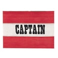 thumbnail image 1 of Champion Sports  Youth Captain Arm Band - Red & White, 1 of 1