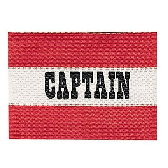 Champion Sports Youth Captain Arm Band - Red & White