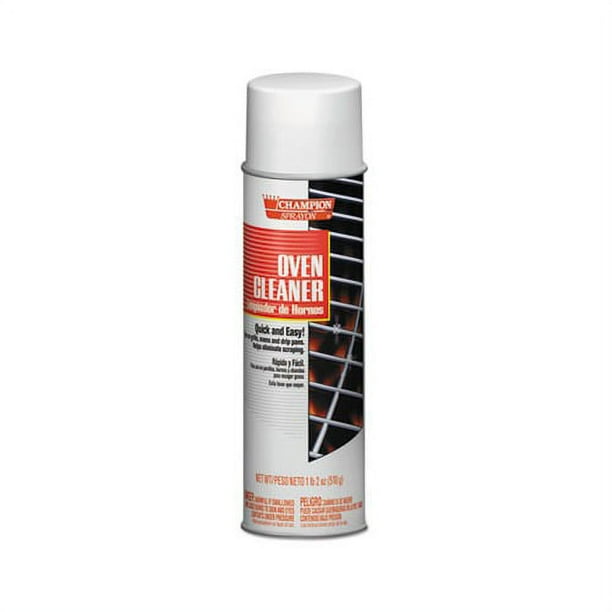 Champion Sprayon Oven Cleaner, 18 oz Aerosol Spray, 12/Carton