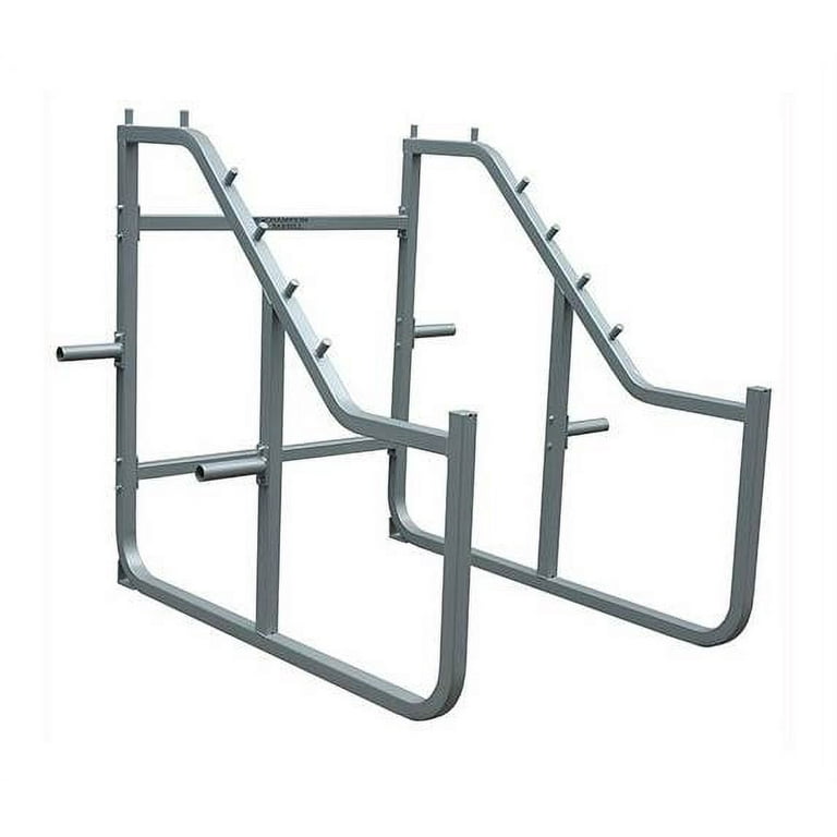 Champion Step Squat Rack in Silver