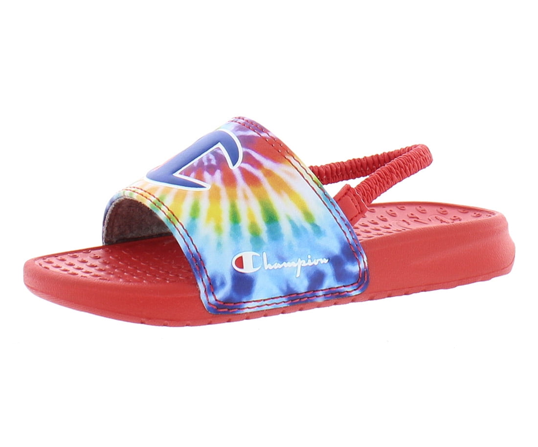 Champion Superslide Tie Dye Baby Boys Shoes Size 9, Color  display picture 3