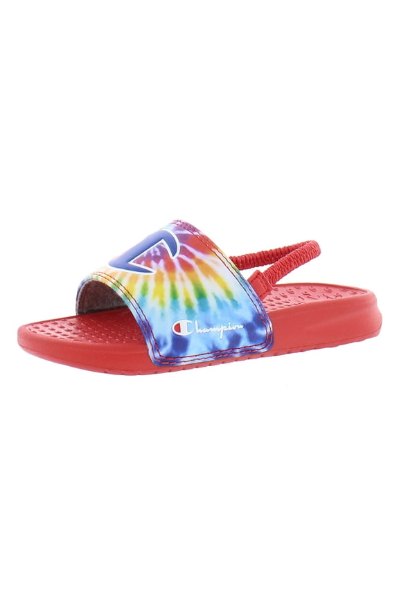Superslide Tie Dye Baby Boys Shoes Size 9, Color: Rainbow Multi