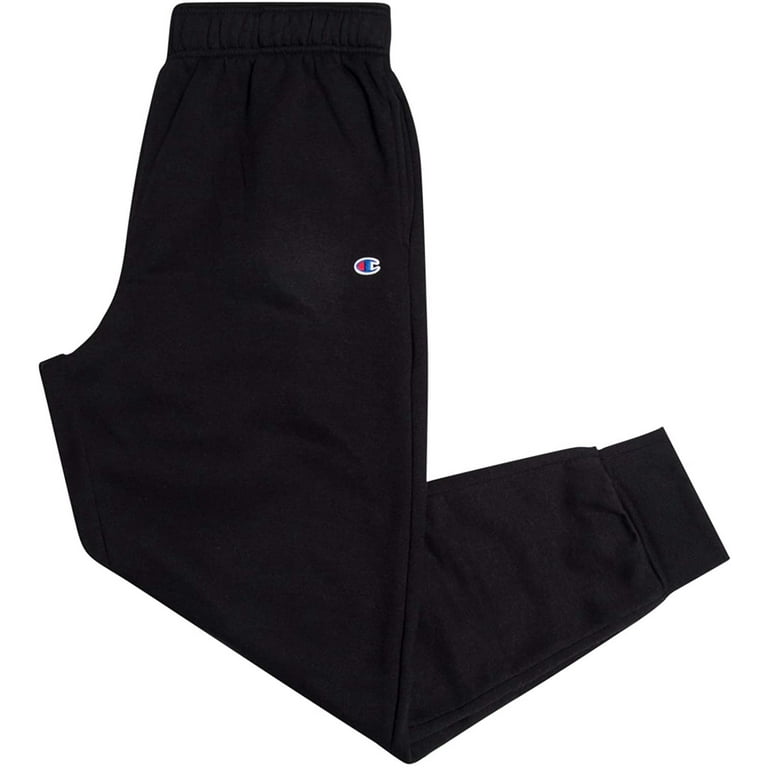 Black champion sweatsuit mens sale