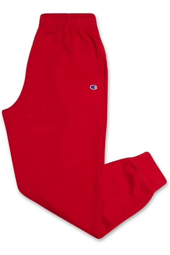 Sweatpants Men Big And Tall Powerblend Workout Lounge Champion Joggers Red 3X