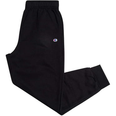 Champion Sweatpants Men Big and Tall Powerblend Workout Lounge Joggers Black
