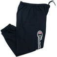 thumbnail image 1 of Champion Sweatpants for Men Big and Tall Cotton Fleece Jogger Sweatpants Black, 1 of 5