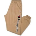 thumbnail image 1 of Champion Sweatpants for Men Big and Tall Cotton Fleece Joggers Khaki 3XLT, 1 of 7