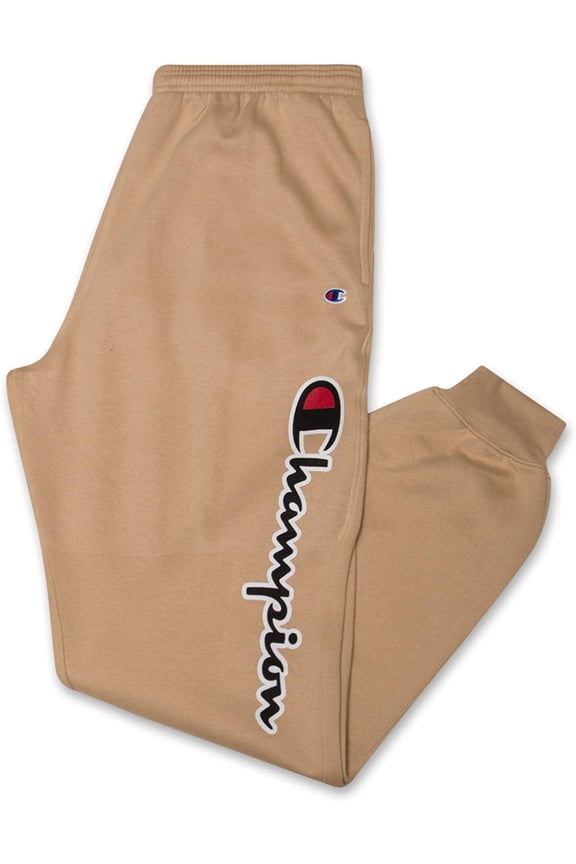 Sweatpants for Men Big and Tall Cotton Fleece Joggers Khaki 6X